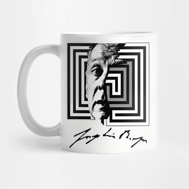 Jorge Luis Borges by Exile Kings 